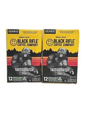 Black Rifle Coffee Company Tactisquatch Keurig K-Cup Pods Dark Roast 2-PK 24 CT